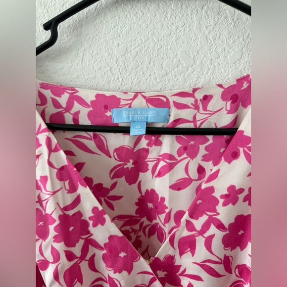 DRAPER JAMES RSVP™ Flutter Sleeve Wrap Maxi Dress - Picture 6 of 8